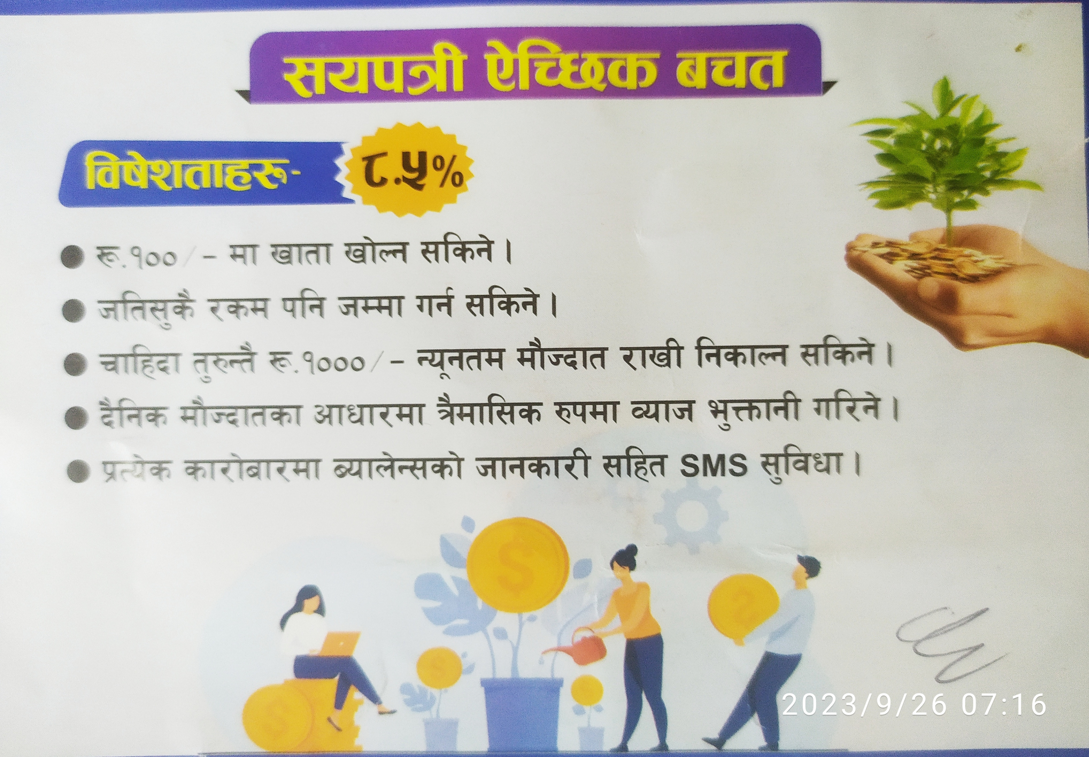 सयपत्री ऎच्छिक बचत